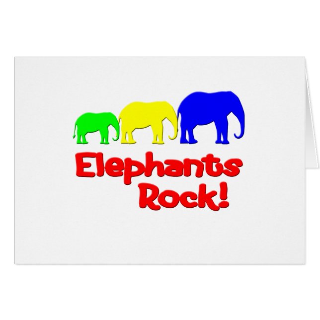 Les éléphants roulent ! (Devant horizontal)