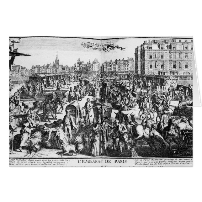 Les embouteillages à Paris (Devant horizontal)