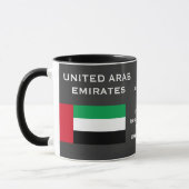 Les Emirats Arabes Unis * tasse (Gauche)
