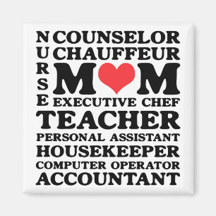 Les emplois de maman Magnet pour la fête des mèr