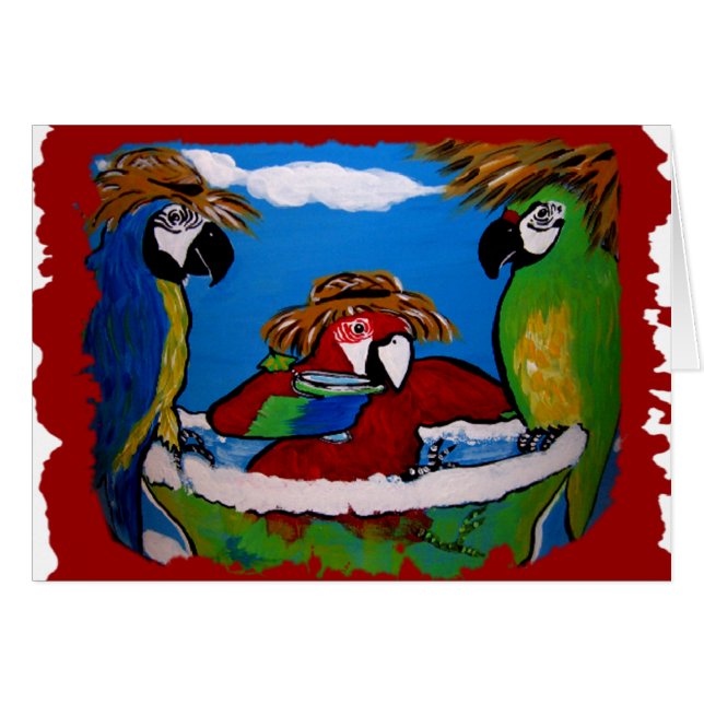 Les encouragements de Party Parrot (Devant horizontal)