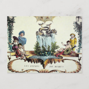 Les Enfans ~ Carte postale Français Vintage