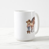 Les enfants Cheval Mug (Devant droit)