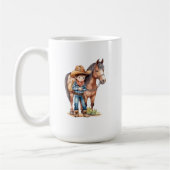 Les enfants Cheval Mug (Gauche)