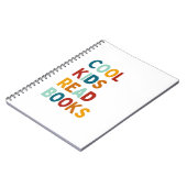 Les enfants cool lisent des livres, cahier de lect (Côté gauche)
