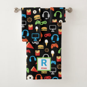 Les enfants ont personnalisé le motif de Gamer de