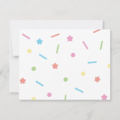 Les Enfants Remplissent En Carte de remerciements (Dos)