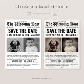 Les Enfants Se Marient Journaux Faire-part