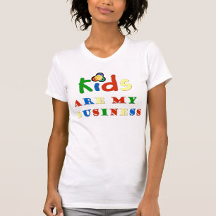Les enfants sont mon T-shirt de femmes d'affaires