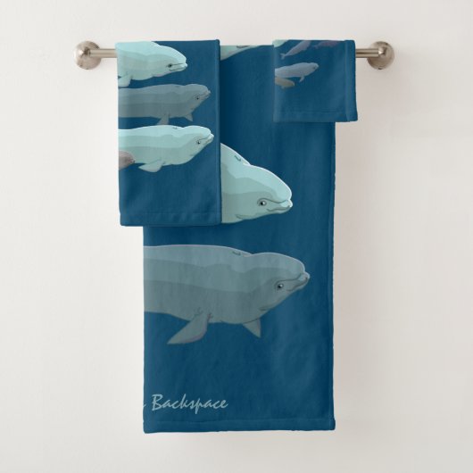 Les ensembles de serviette de baleine ont (En situation)