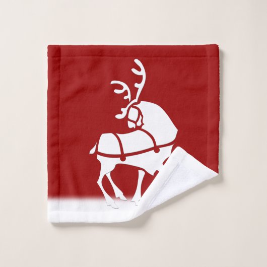 Les ensembles de serviette de Noël ont (Gant de toilette)