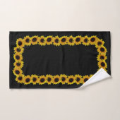 Les ensembles de serviette de tournesol ont (Serviette à main)