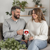 Les épaules en Harmonie Couples personnalisés Mug