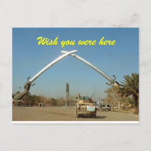 Les épées de la carte postale irakienne