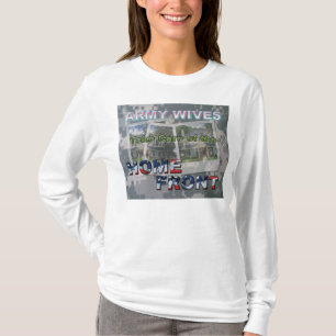 Les épouses de l'armée s'occupent du T-shirt du fr