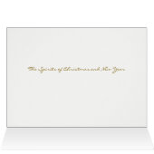 LES ESPRITS DE LA CARTE DE NOËL (Intérieur Horizontal (Haut))