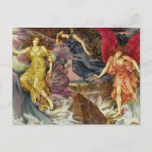 Les esprits de tempête par Evelyn de Morgan Carte  (Devant)
