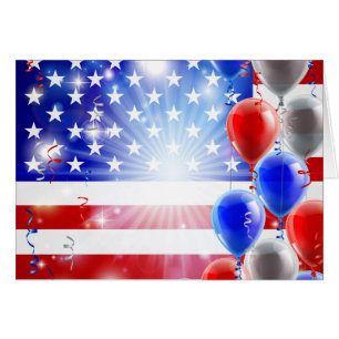 Les Etats-Unis 4 juillet montent en ballon