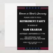 les états-unis lancent des invitations à la retrai (Devant / Derrière)