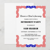 les états-unis lancent des invitations à la retrai (Devant / Derrière)