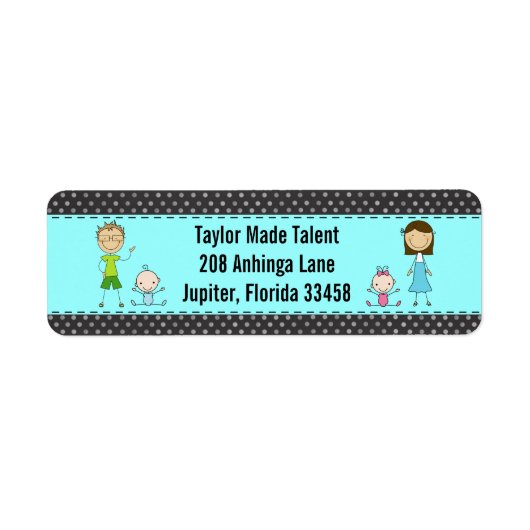 Les étiquettes assortis de Meredith (Devant)