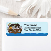 Les Étiquettes de adresse de l'Océan Arc de Noé (En situation)