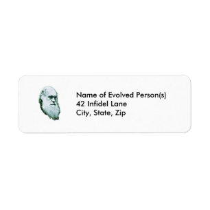 Les étiquettes de adresse principaux de Darwin