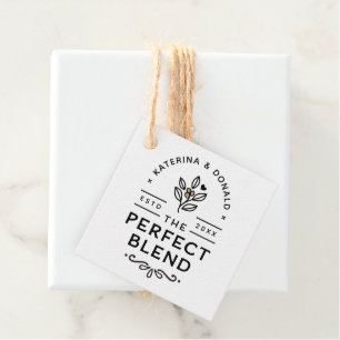 Les étiquettes de cadeau de mariage favori de mari