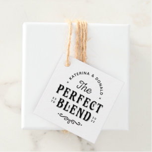 Les étiquettes de cadeau de mariage favori de mari