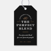 Les étiquettes de cadeau de mariage favori de mari (Dos)