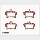 Les Étiquettes de la Couronne du roi à personnalis (Feuille)