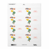 Les Étiquettes de la Saint-Valentin sont les miens (Feuille entière)