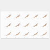 .Les étiquettes de plume défectueux (Feuille)