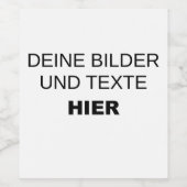 Les étiquettes des vins (Étiquettes simples)