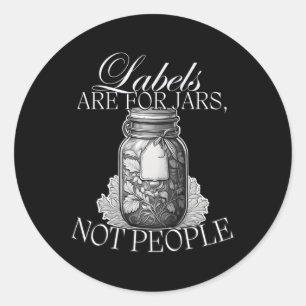 Les étiquettes sont pour les jarres