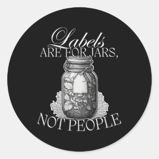 Les étiquettes sont pour les jarres
