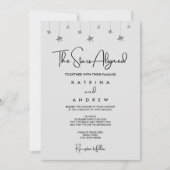 Les étoiles alignées Faire-part de mariage (Devant)