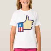 Les Étoiles Et Les Rayures Poussent Le T-shirt Amé (Devant)