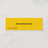 Les étoiles Signets Cartes de visite d'Andromeda (Dos)