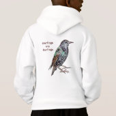 Les étourneaux sont des chouchous (Dos)