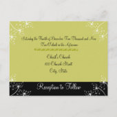 Les Faire-part de mariage chrétiennes Deux sont me (Dos)