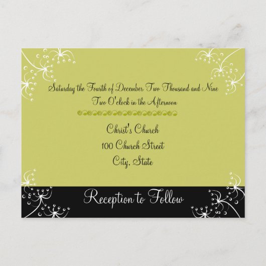 Les Faire-part de mariage chrétiennes Deux sont me (Dos)