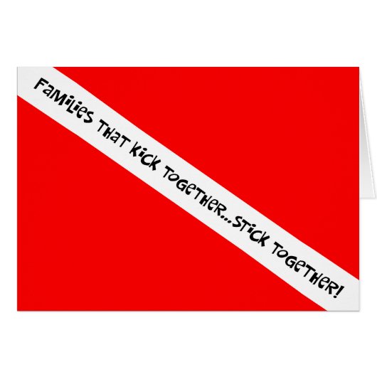 Les Familles De Scuba S'Enchaînent Stick Ensemble (Devant horizontal)