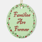 Les familles sont pour toujours ornement (Gauche)