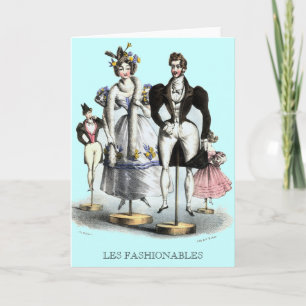 Les Fashionables beroemd gemaakt door Charles Phil Kaart