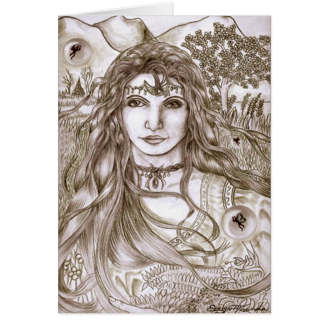 Les fées sont la vraie déesse Mère Terre (Devant)