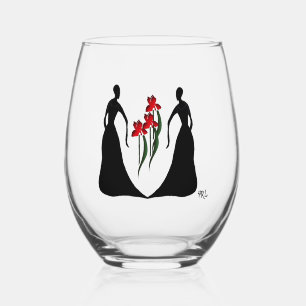 Les Femmes 16 oz. Steelwijn Glas