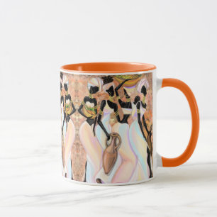 Les femmes africaines Mug Style moderne peinture c