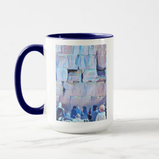 Les femmes au mur occidental Jérusalem Mug