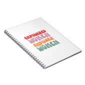 Les femmes autonomisées - Carnet Spiral (Côté Droit)